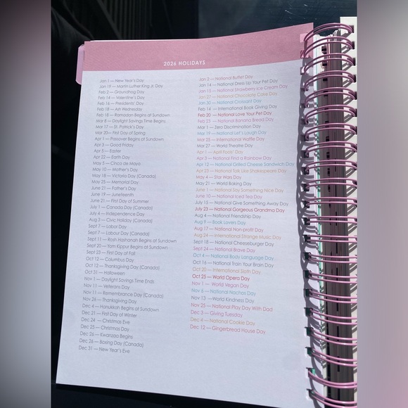 NEW 18 Month Planner - Picture 5 of 8